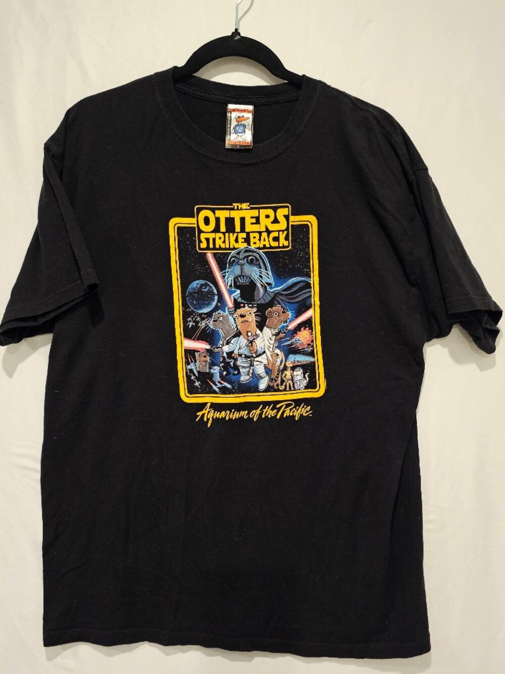 The Duck Co The Otters Strike Back T-Shirt Aquarium of the Pacific Star Wars L
